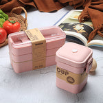 Boite bento <br> rose