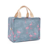 Sac isotherme  Flamant rose gris