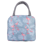 Sac isotherme Flamant rose bleu | Isotherme Fraîcheur