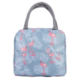 Sac isotherme Flamant rose bleu | Isotherme Fraîcheur